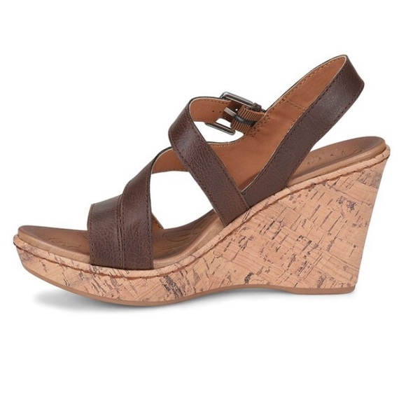 b.ø.c. Coffee Schirra Wedge Sandals - Picture 11 of 12
